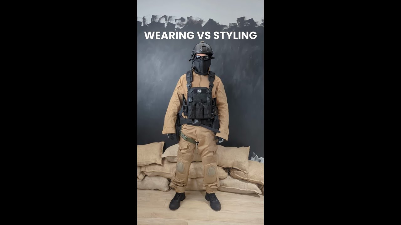 Wearing VS Styling : Loadout Tan and Black 😎