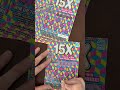 15X - 2  #scratchofftickets #lottery #lotterytickets #scratchers #scratch
