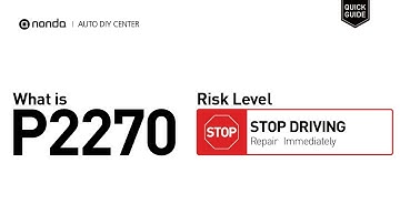 Wat is motorcode P2270 [Snelle handleiding]