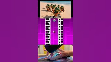 Italian Tralaleritos Brainrot vs Impossible UFO Spam Challenge! 🦈🛸 Geometry Dash 2.2 #geometrydash