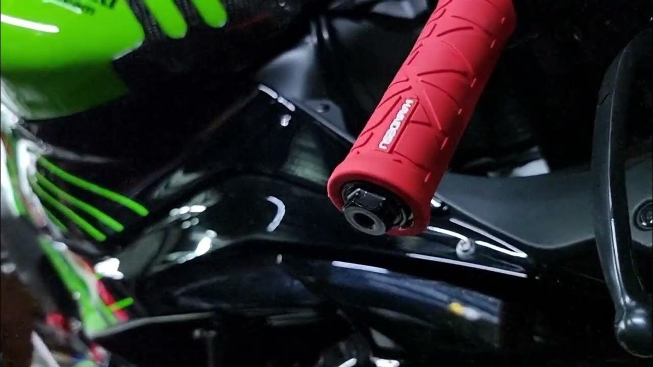 HAYAIDESU GRIP x LEVER GUARD x CARBON STICKER GAS CAP for KAWASAKI ZX6R