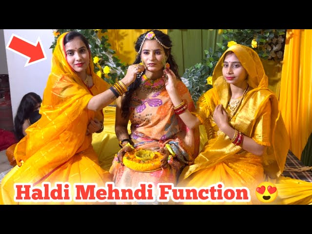 Haldi Mehndi Function Dance 😍 class=