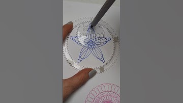 Aesthetic Spirograph #asmrshorts #artshorts
