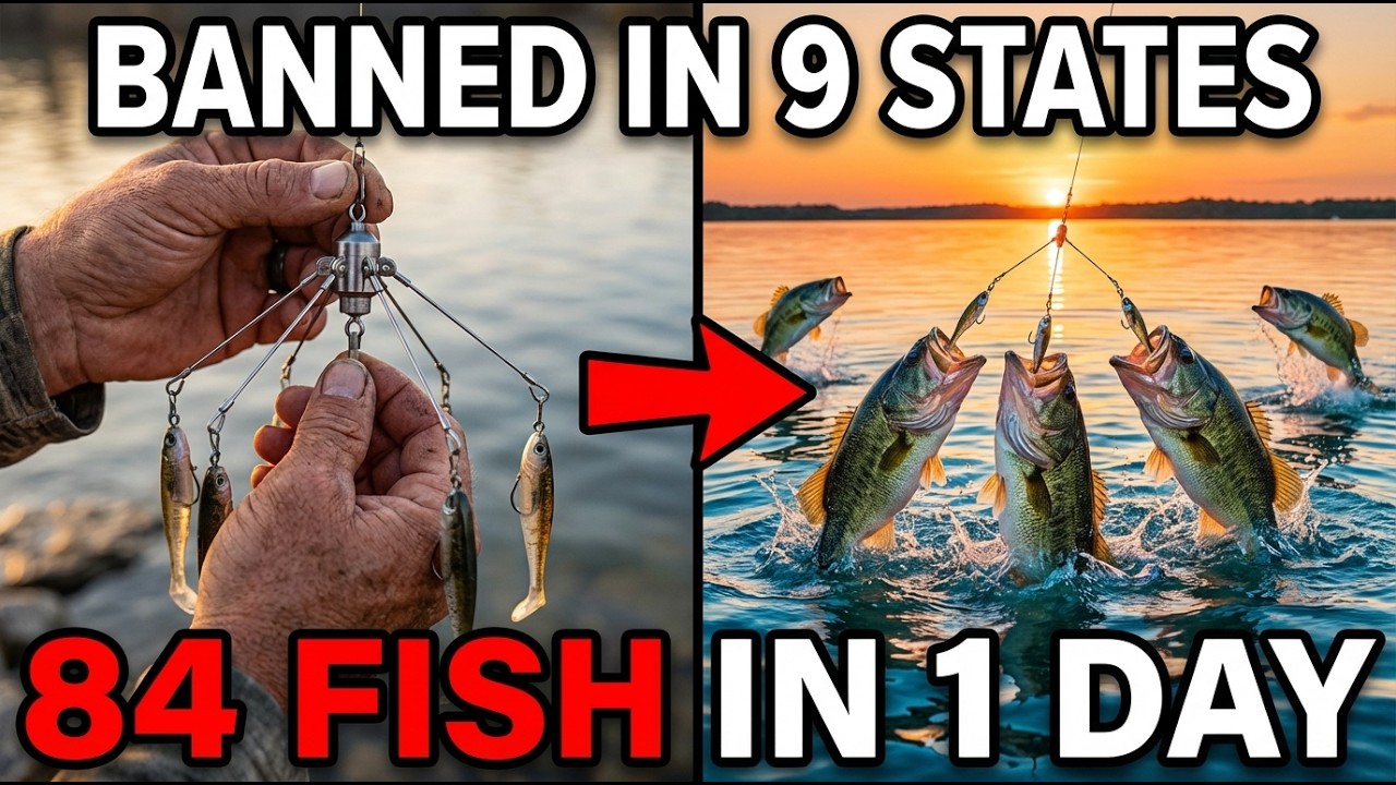 This Shore Fishing Method is BANNED in 9 States — One Angler Caught 84 Fish in One Day