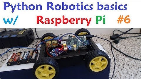 Raspberry pi with Python for Robotics 6 - Pivot RC Car