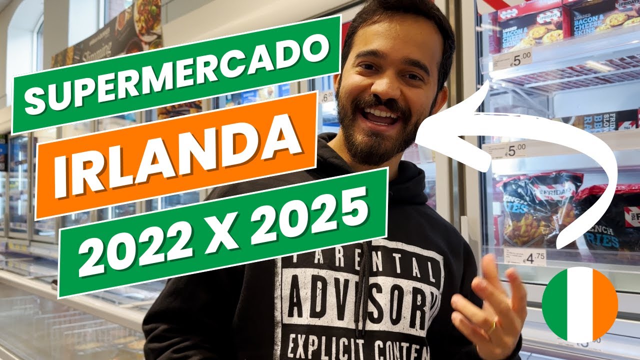 VOCÊ NÃO VAI ACREDITAR NA DIFERENÇA DE PREÇOS (SUPERMERCADO IRLANDA)