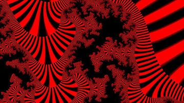 Mandelbrot over Julia z=z^7+c Fractal Zoom (4K)