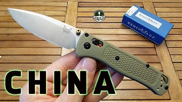 Benchmade 535 Bugout EDC made in China Unboxing Copy Pocket Knife Review Briceag Replica 2021