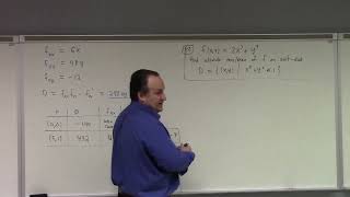 Multivariate Calculus: examples of optimization, discussion of homework, 10-2-25
