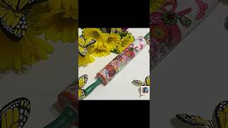 Decorate rolling pin with this technique #diy #artandcraft #recycledart #craft #arttherapy
