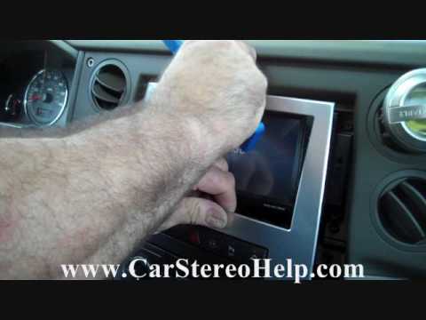 Jeep Commander Stereo Removal