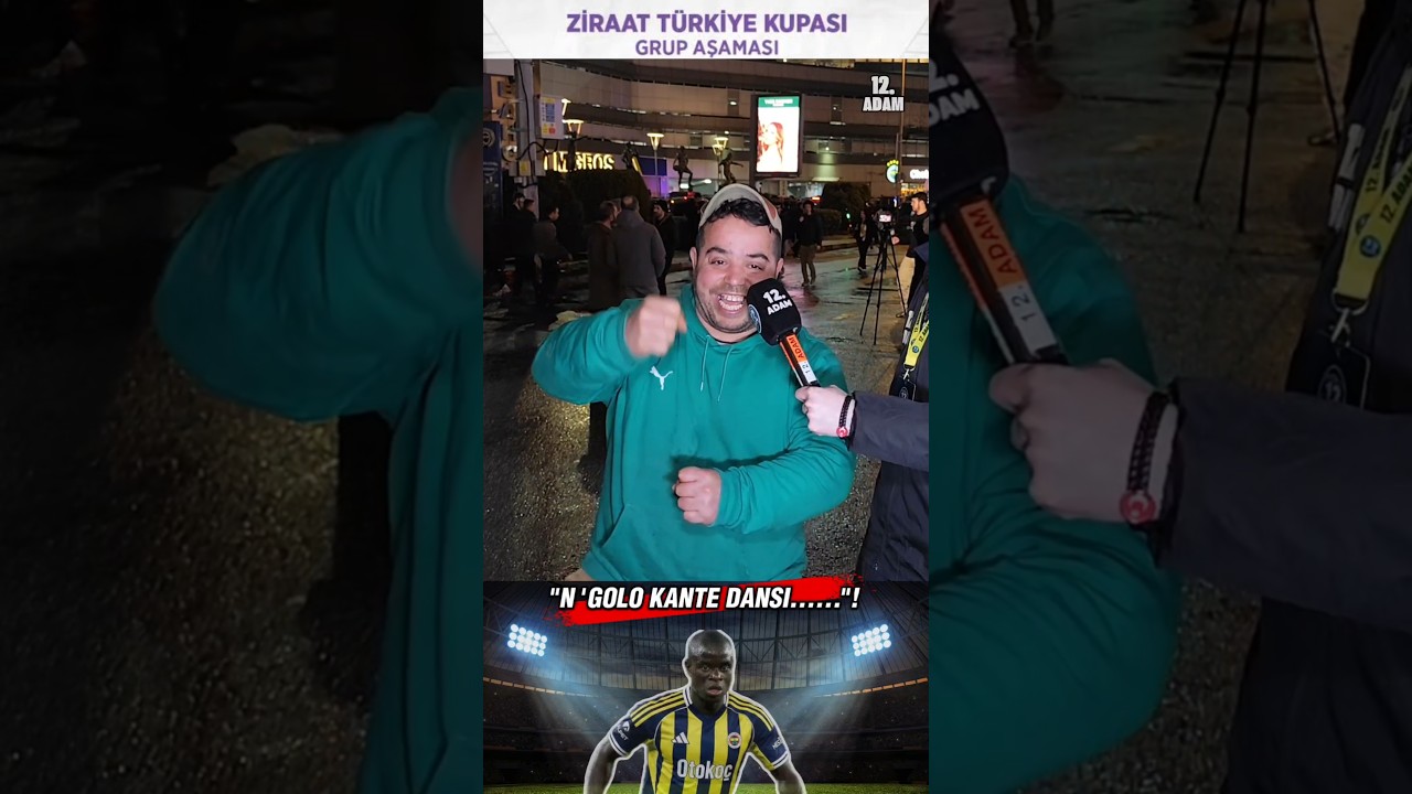 💥"N'GOLO KANTE DANSI"❗ FENERBAHÇE 3-1ERZURUMSPOR MAÇI TARAFTAR RÖPORTAJI.