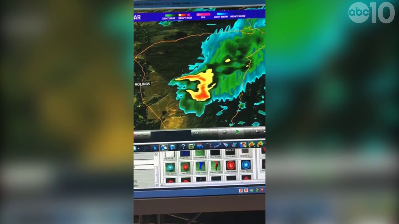 Tornado warning for Tehama County California Weather Update YouTube