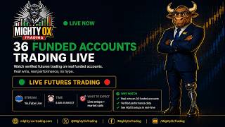 Live #trading 36 Funded Futures Accounts - Wednesday June 10th, 2026