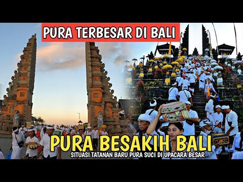 Video: Pura Besakih, tempel på Gunung Agung, Bali, Indonesia