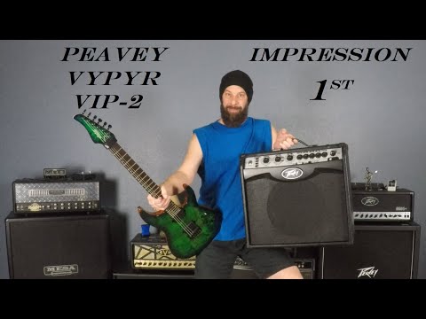Peavey Vypyr VIP 2 1st Impression Tone Demo!