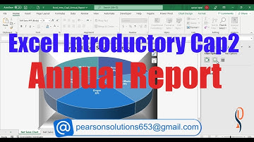 Excel_Introductory_Capstone2_Annual_Report | Excel Introductory Annual Report | @PearsonSolution