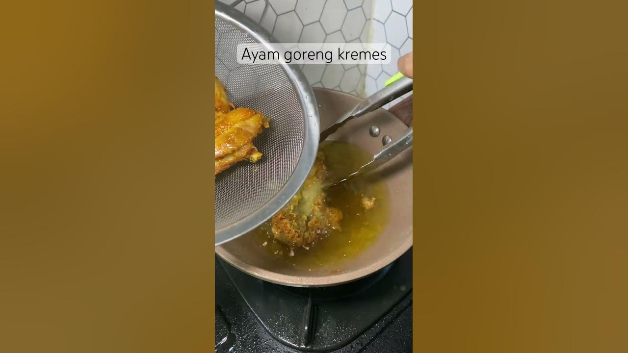Ayam goreng kremes #ayam #ayamgoreng #ayamgorengcrispy #kremesan #resep #resepsimple #masakanrumahan