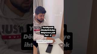 Dönüştürücüye Ihtiyacınız Yok Part -2 Önüştürücü Ibrıs