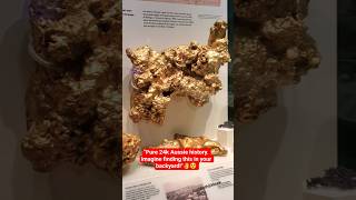 "Wow, struck it lucky at the Australian Museum." 🌟 #gold #Meek #goldnugget #goldrush #seeausttalia