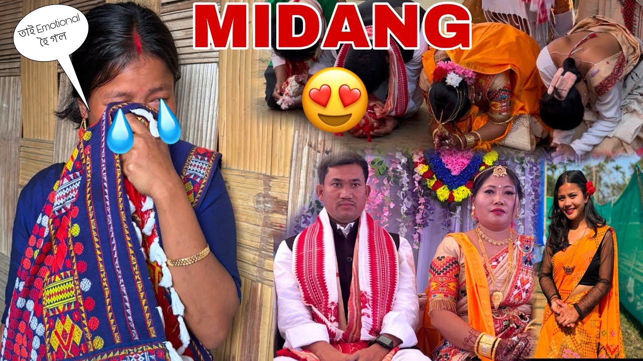 Midang😍মিছিং নিয়ম!Mamoni Doley আৰু Ashini Pegu ৰ আজি Midang//Ditivlogs
