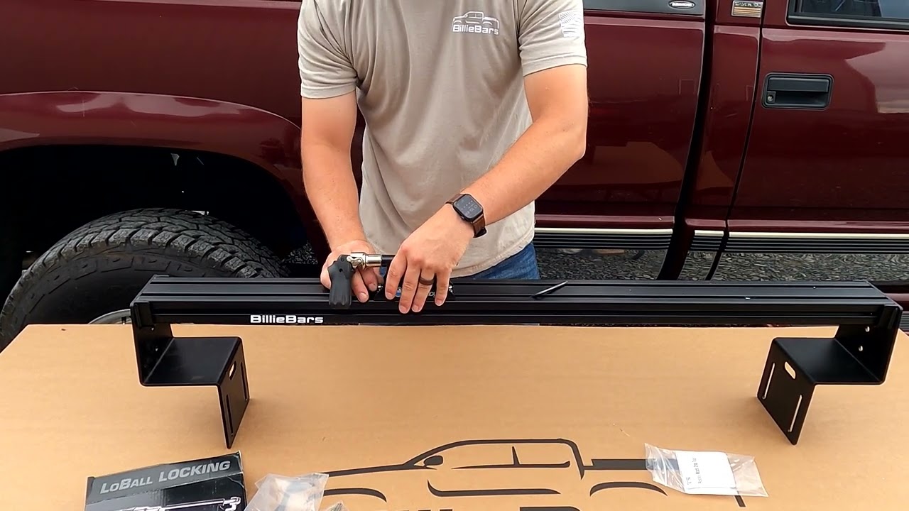 BillieBars LowBall Locking Bike Fork Mount Install YouTube