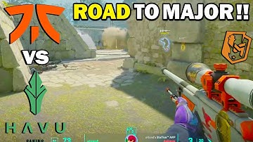 Fnatic vs HAVU - HIGHLIGHTS | PGL CS2 Major Copenhagen 2024 Europe RMR Open Qualifier 1