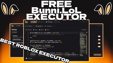 [100% UNC]  Bunni.LoL Roblox Executor | PAID with Key System | Multi Instance, How to Get