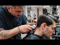 Medium Length Haircut When Growing Out Hair PART 2 | Long On Top Short on Sides Taper Hairstyle