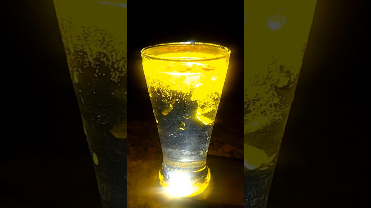 Viral turmeric water magic 🪄