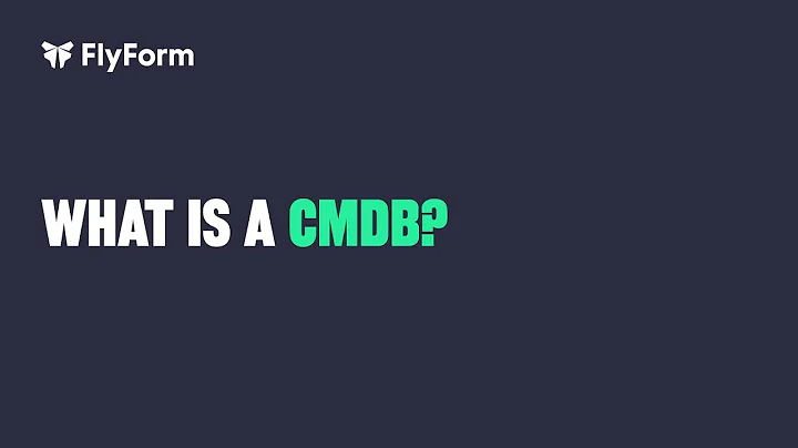 What is a CMDB?