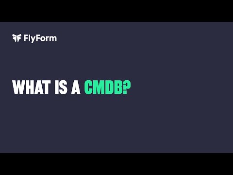 ভিডিও: একটি CMDB কি করে?