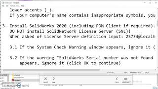 Solidworks 2020 Installation Premium