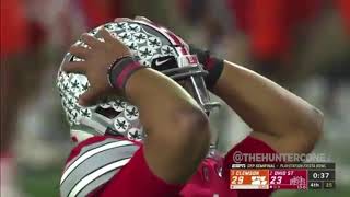 Clemson game winning interception vs Ohio State