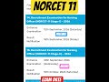 Norcet 11 exam date #nursingofficer #exam #aiims #norcet11#norcet#bscnursing