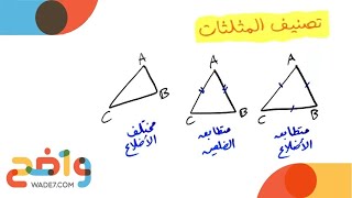 تصنيف المثلثات - الدرس كامل (رياضيات مسارات 1-2)
