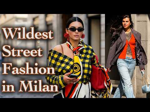 The Wildest Street Fashion in Milan. Bold May 2026 Trends in Italy. What People Are Wearing in Milan
