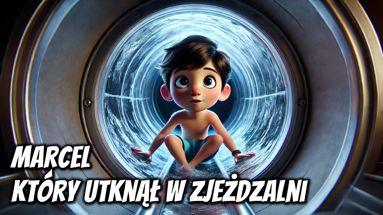 🌊🚨Marcel, który utknął w zjeżdżalni wodnej - Bajka do słuchania na dobranoc - Audiobook na dobranoc🎧