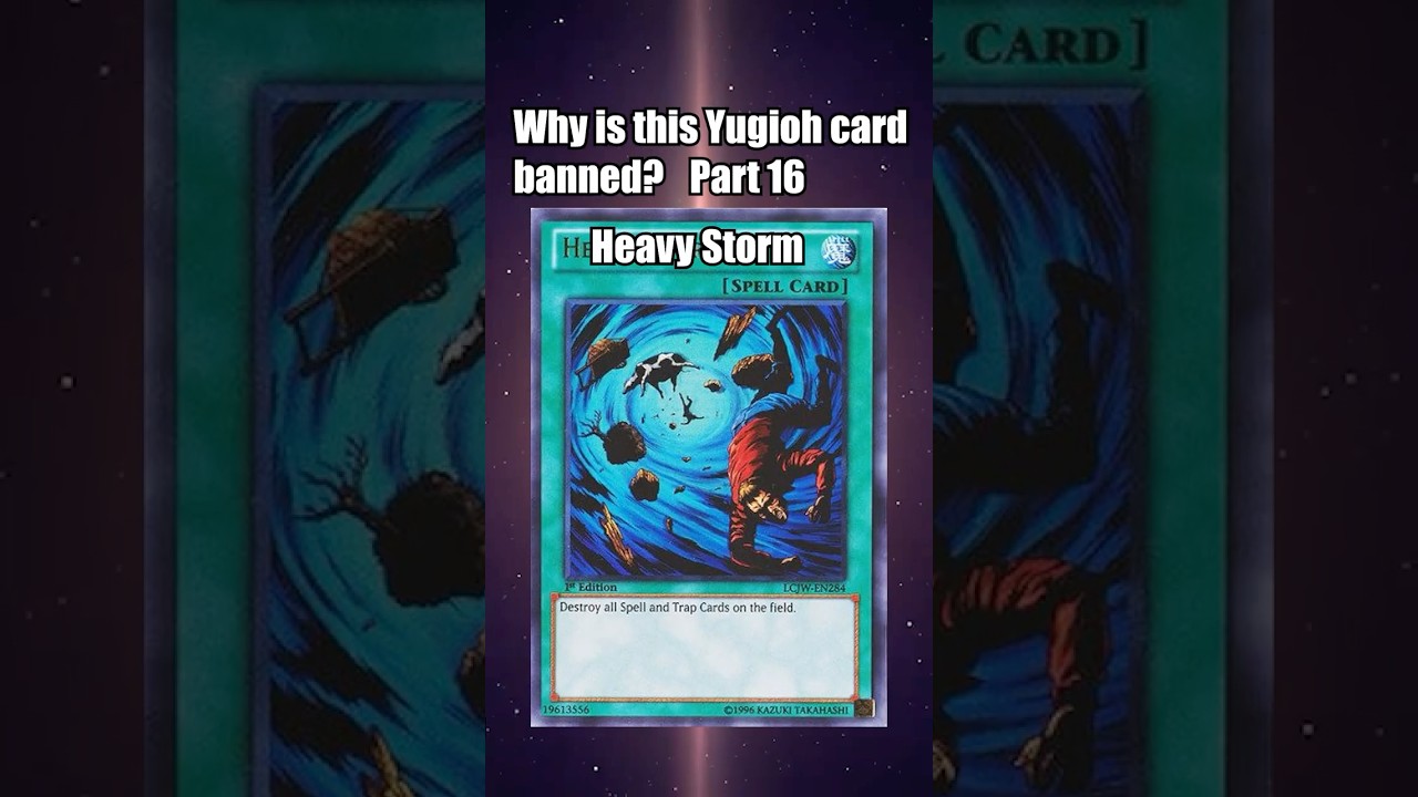 Why is Heavy Storm Banned? In 1 Minute! #yugioh #yugiohmasterduel #banlist #yugiohcards - YouTube Why is Heavy Storm Banned? In 1 Minute! #yugioh #yugiohmasterduel #banlist #yugiohcards - YouTube