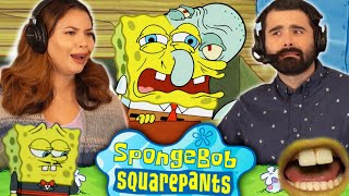 We Watched SPONGEBOB SEASON 4 EPISODE 7 AND 8 For the FIRST TIME!! ENEMY IN LAW & Patrick SmartPants