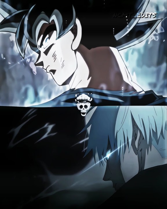 Goku x Satoru Gojo ☠️💀 #goku #gojo #dbs #jjk #skulledit