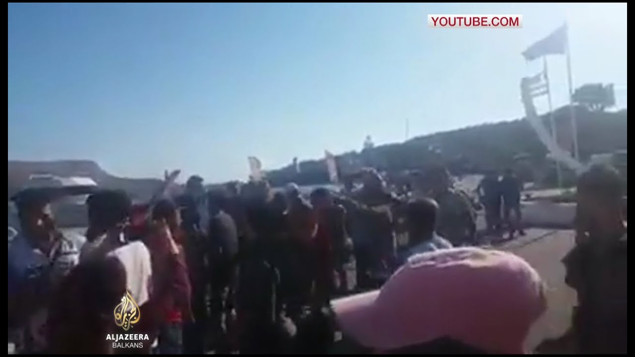 الصراع بين اللاجئين والسكان المحليين في جزيرة ليروس
