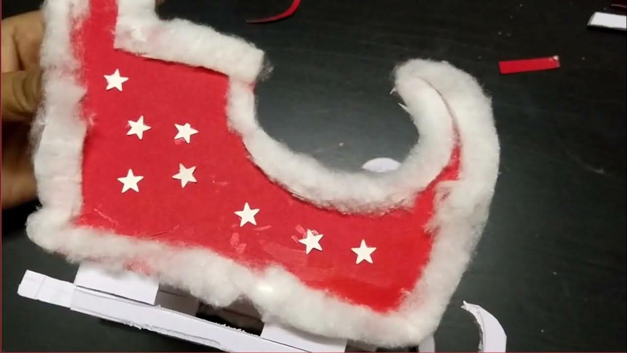 how-to-make-a-reindeer-and-santa-s-sleigh-with-foam-board-how-to