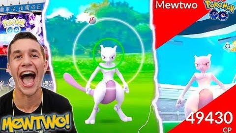 FIRST EVER MEWTWO IN POKÉMON GO CAUGHT!