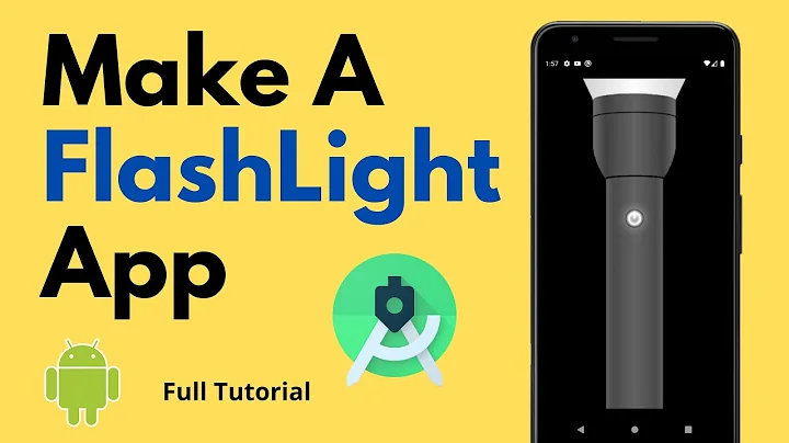 Make a Flashlight App | Android Project | Android Studio