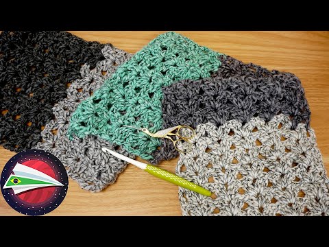 Crochê | Crochê para primavera espaçadinho | Tutorial Crochê