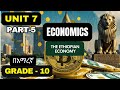 ECONOMICS GRADE 10 UNIT 7 PART 5 THE INDUSTRIAL SECTOR IN THE ETHIOPIAN ECONOMY 