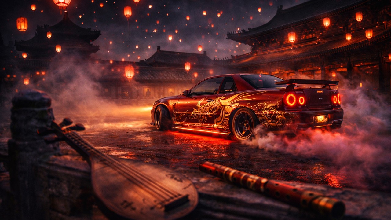 FORBIDDEN DYNASTY - CHINESE FOLK PHONK 🏯 (LUTE & BAWU / BRAZILIAN BASS) 🐉 AGGRESSIVE