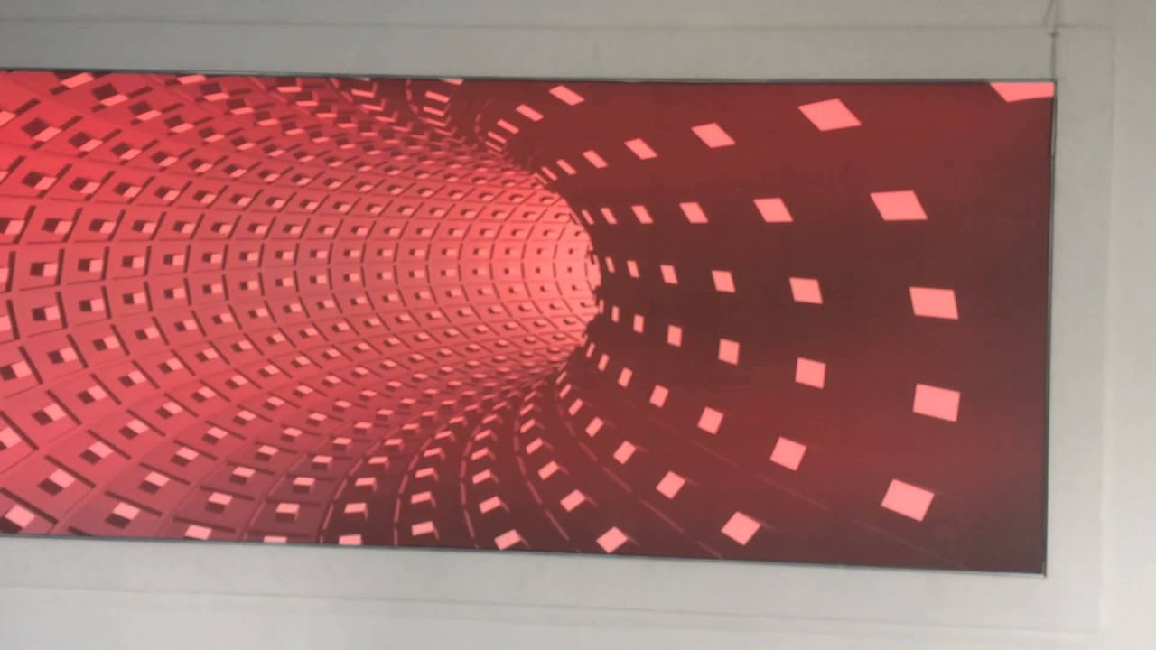 3d stretch ceiling film installation from Chinese factory