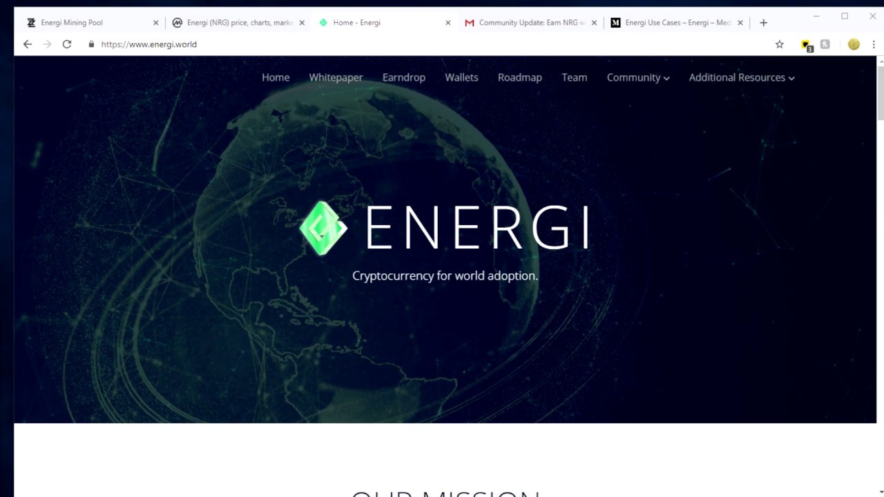 ENERGI (NRG) is a great coin - YouTube